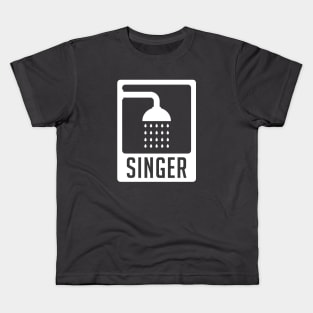 Shower Singer Kids T-Shirt